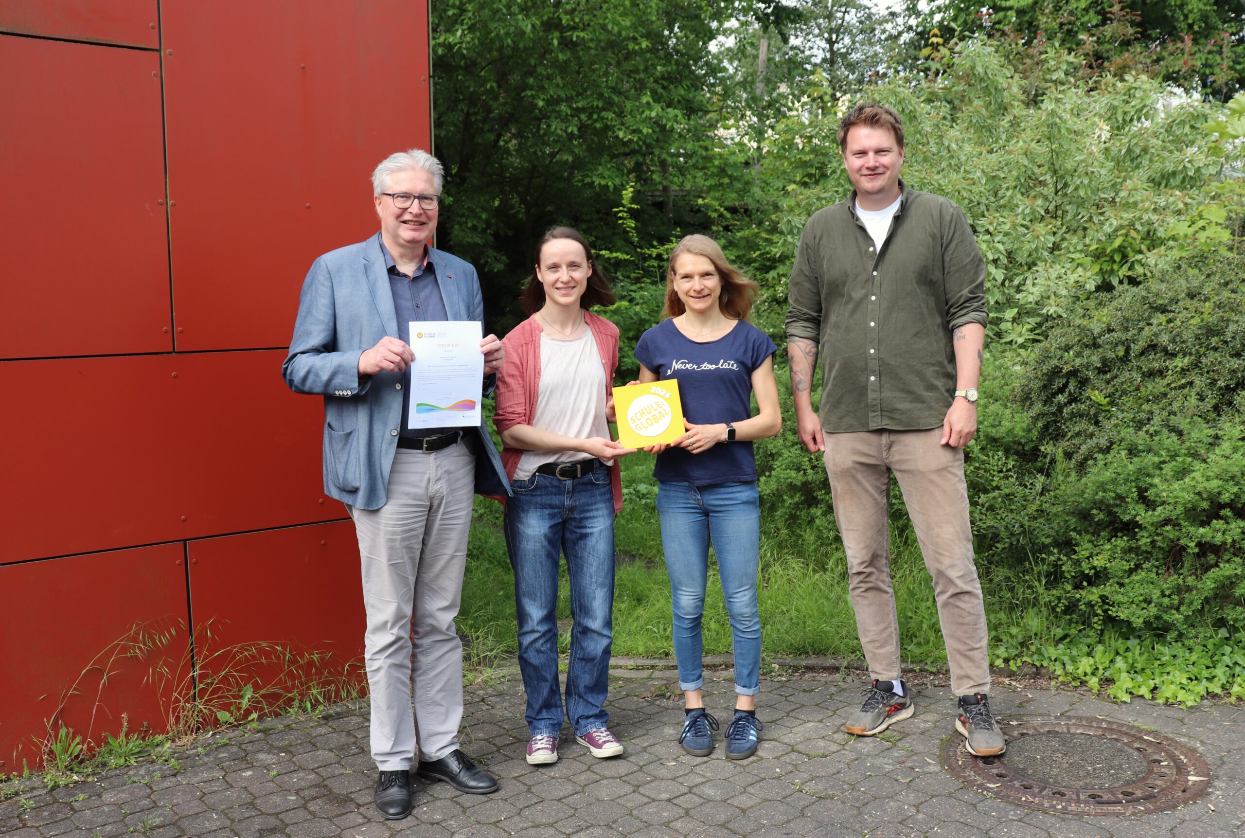 Schule Global Siegelverleihung am öffentlich Stiftischen Gymnasium Bethel