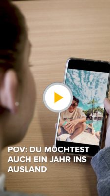 Screenshot: Video Stipendien für den Schüleraustausch